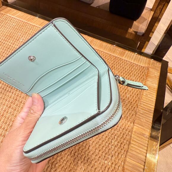 Tory Burch Thea Bifold Wallet 153390 In Northern Lights - Picture 5 of 8